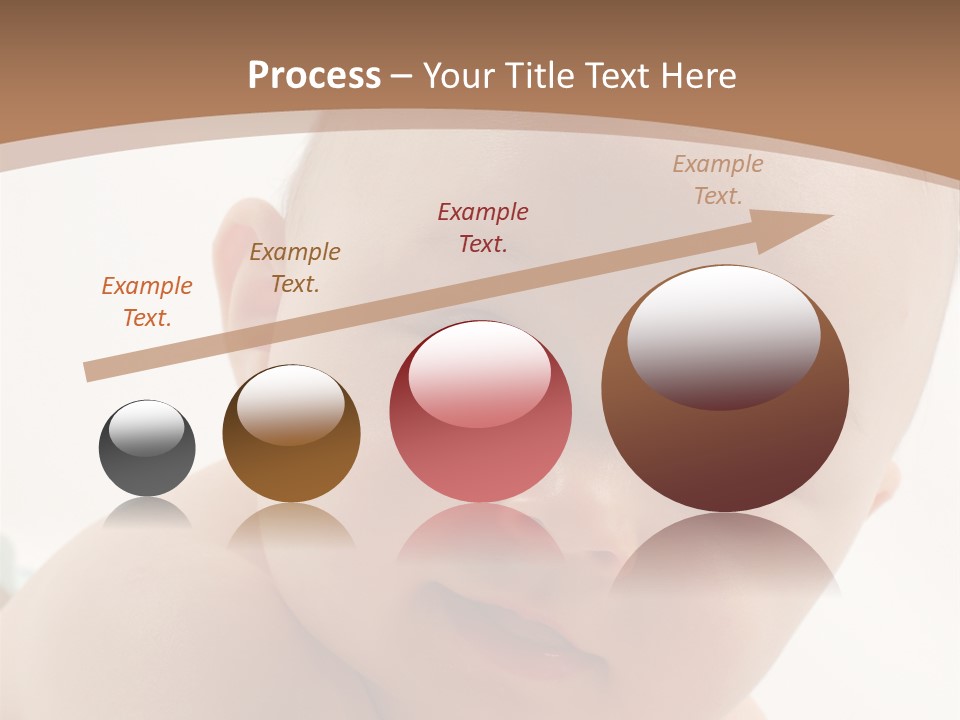 Face Infancy Look PowerPoint Template