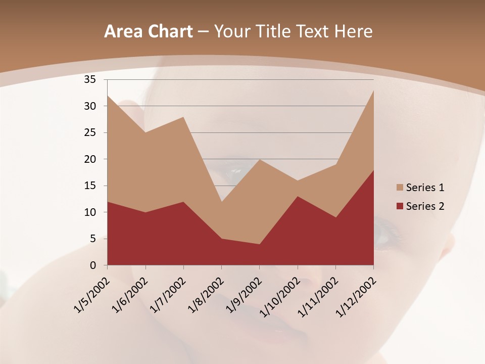 Face Infancy Look PowerPoint Template