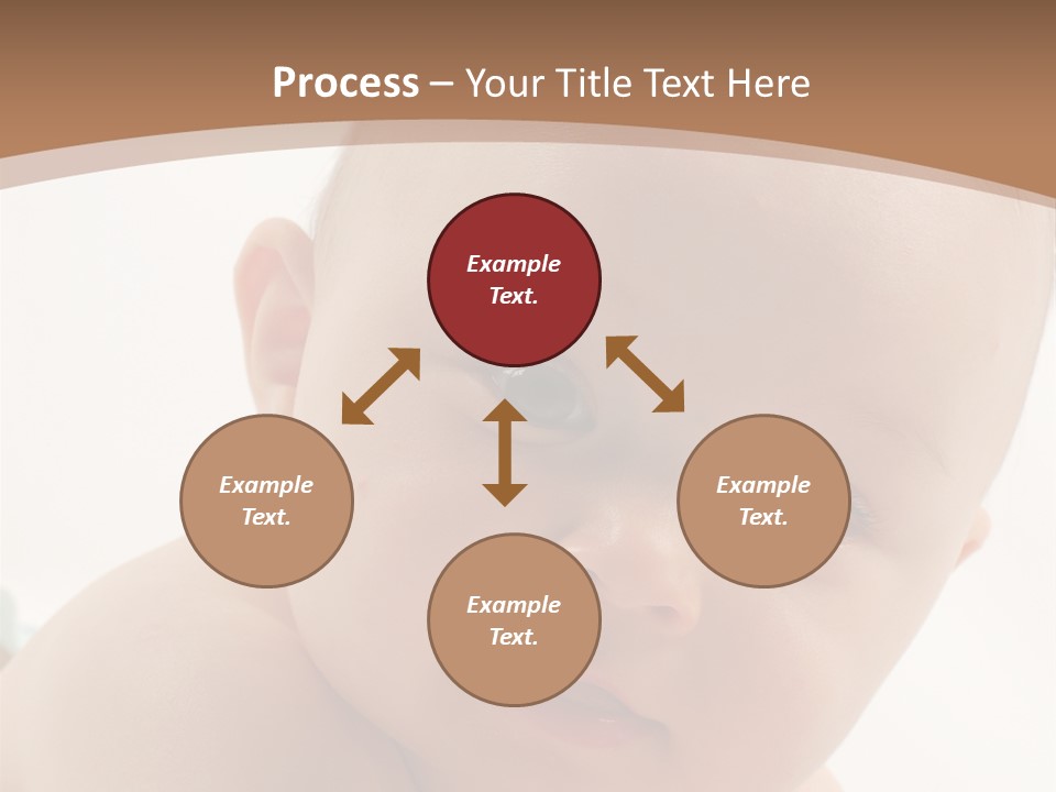 Face Infancy Look PowerPoint Template