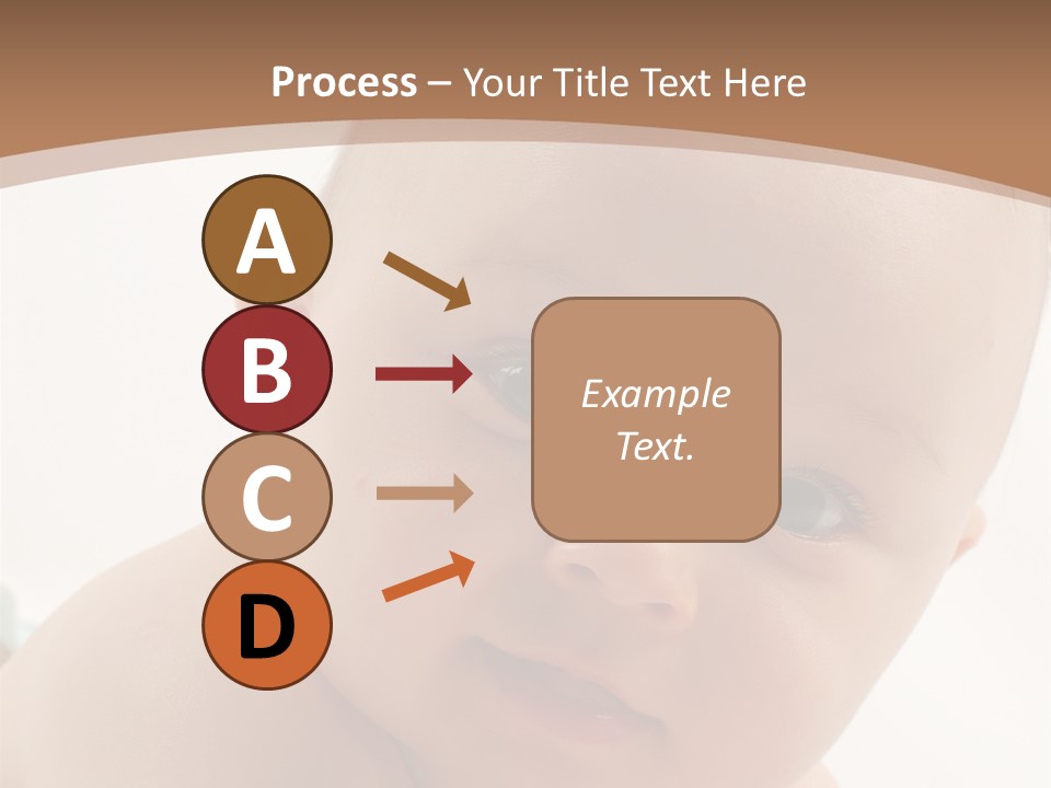 Face Infancy Look PowerPoint Template