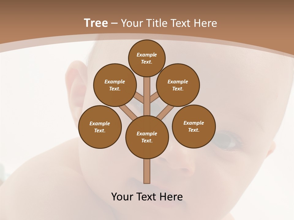 Face Infancy Look PowerPoint Template