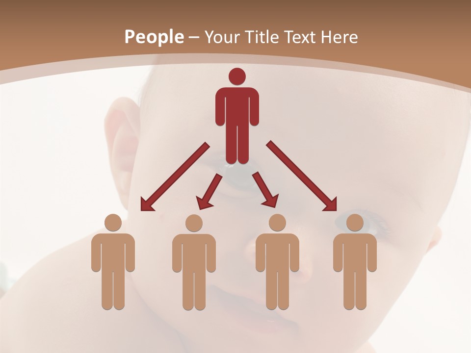 Face Infancy Look PowerPoint Template