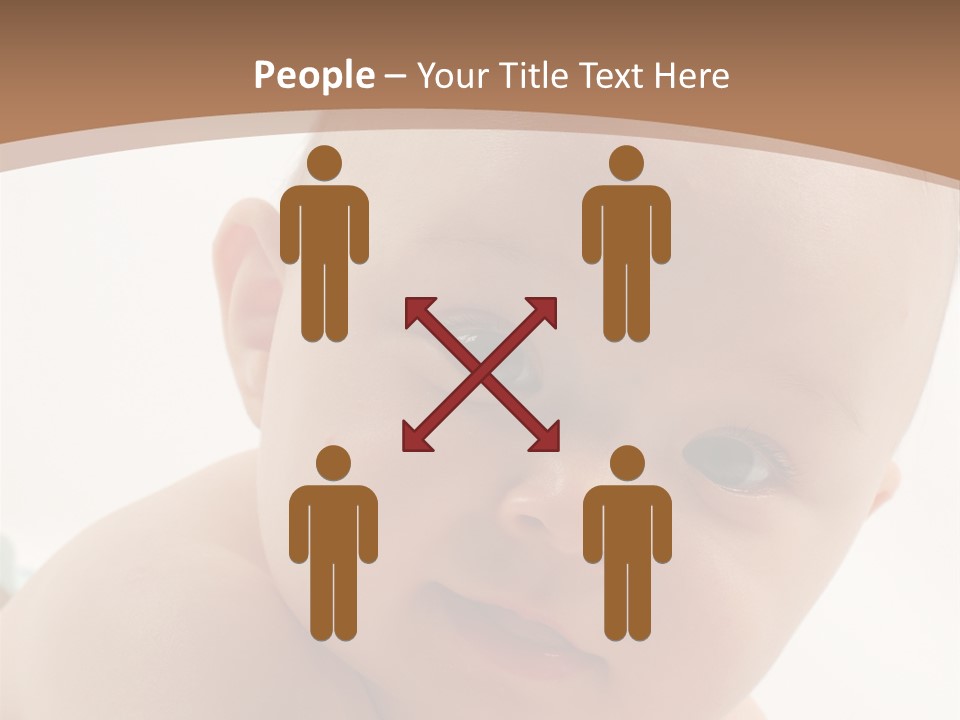 Face Infancy Look PowerPoint Template