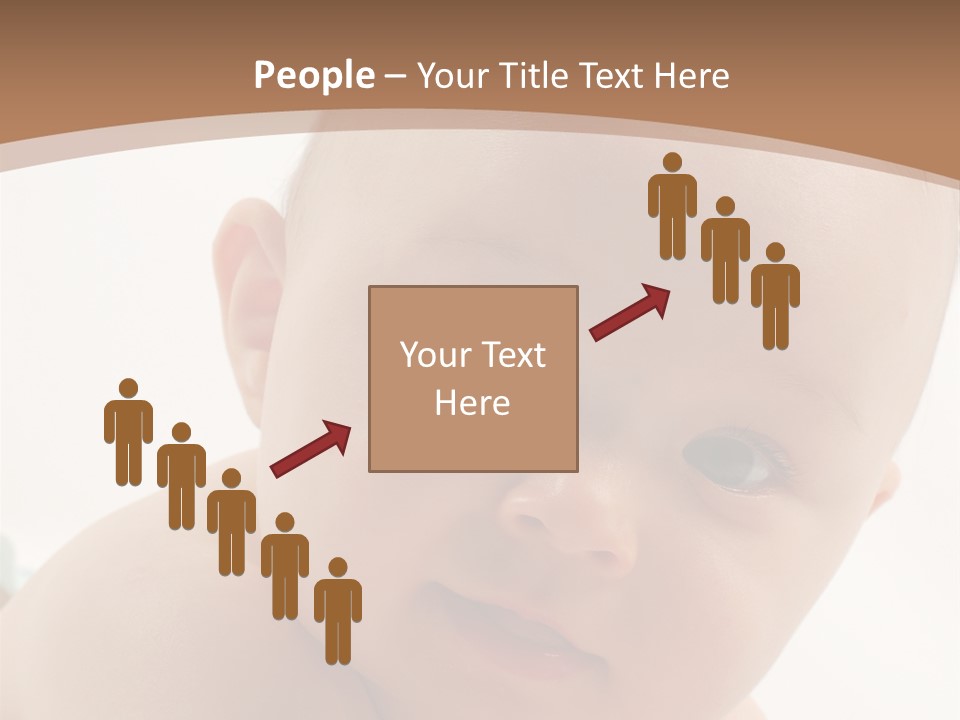 Face Infancy Look PowerPoint Template