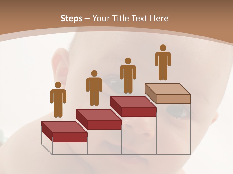 Face Infancy Look PowerPoint Template