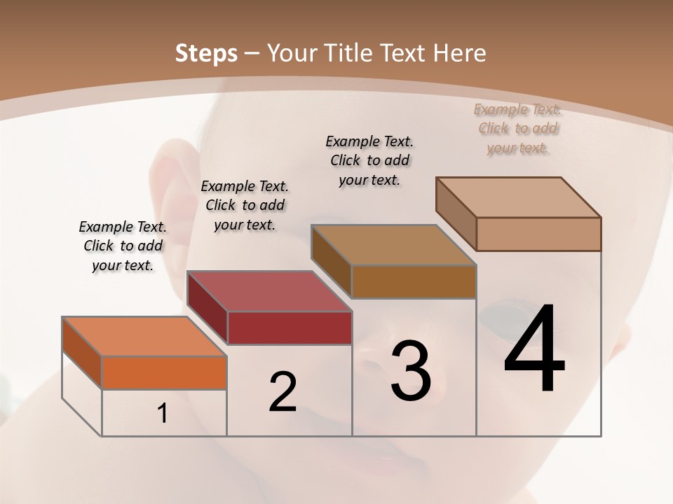 Face Infancy Look PowerPoint Template