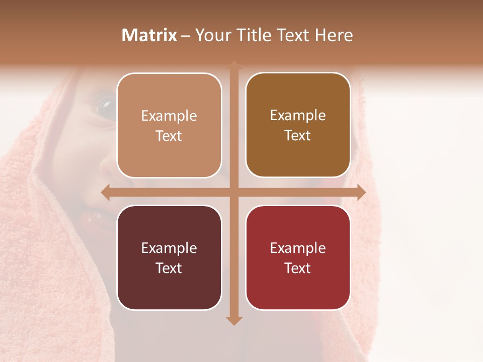 Healthy Baby Sweet PowerPoint Template