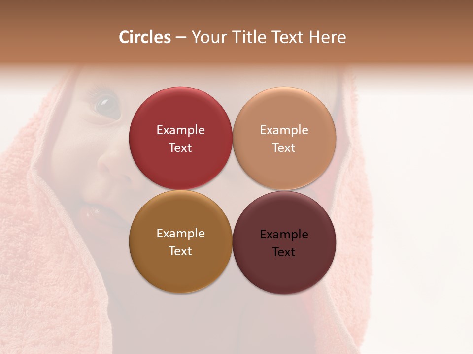 Healthy Baby Sweet PowerPoint Template