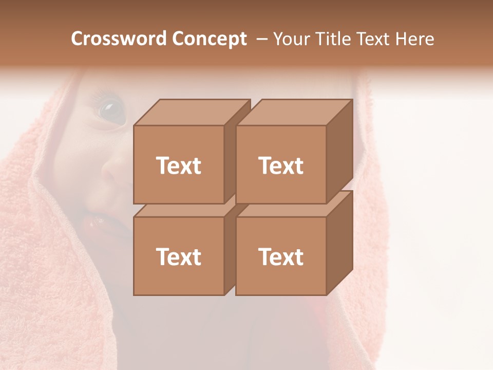 Healthy Baby Sweet PowerPoint Template