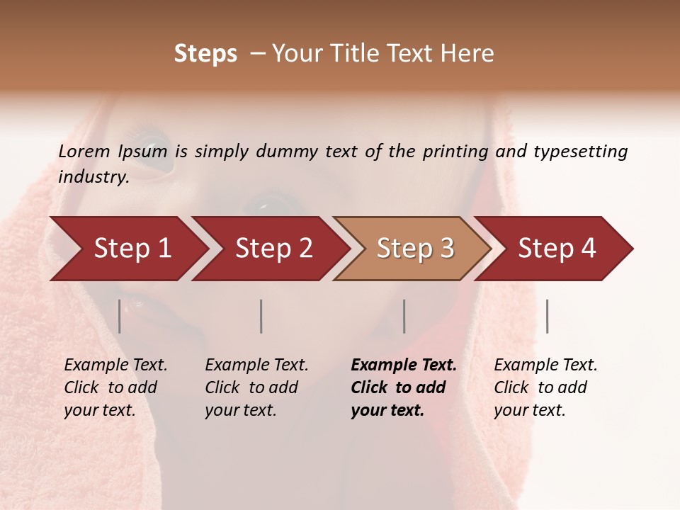 Healthy Baby Sweet PowerPoint Template