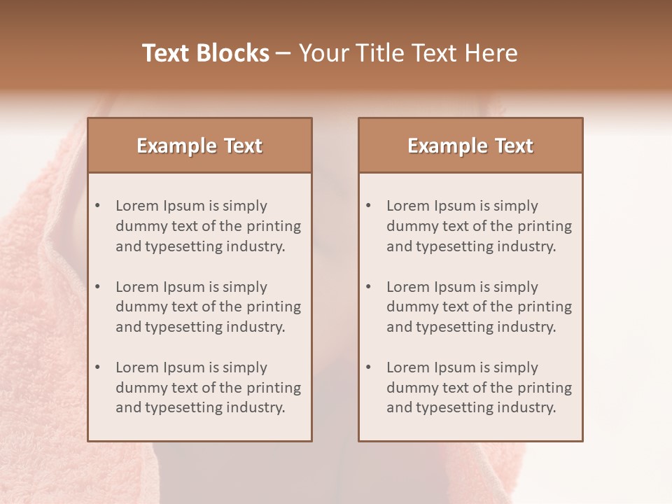 Healthy Baby Sweet PowerPoint Template