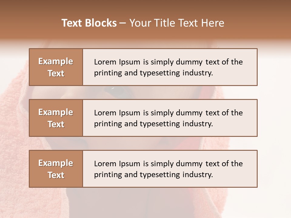 Healthy Baby Sweet PowerPoint Template