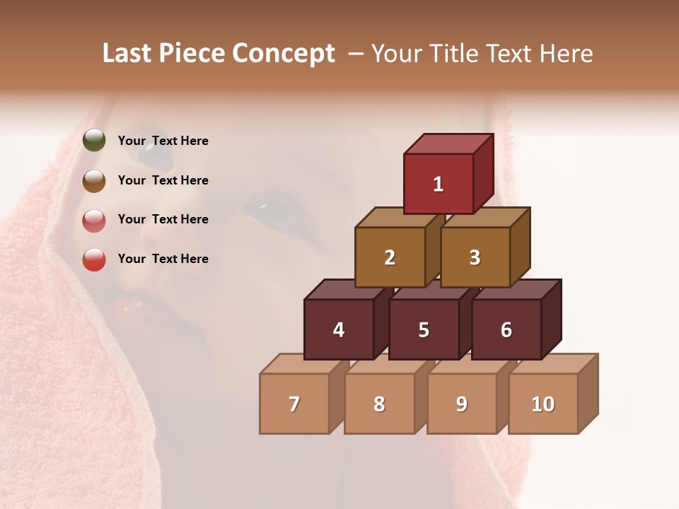 Healthy Baby Sweet PowerPoint Template