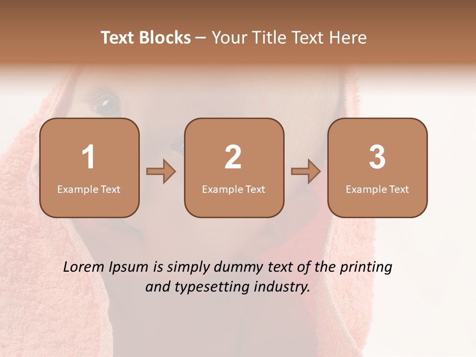 Healthy Baby Sweet PowerPoint Template