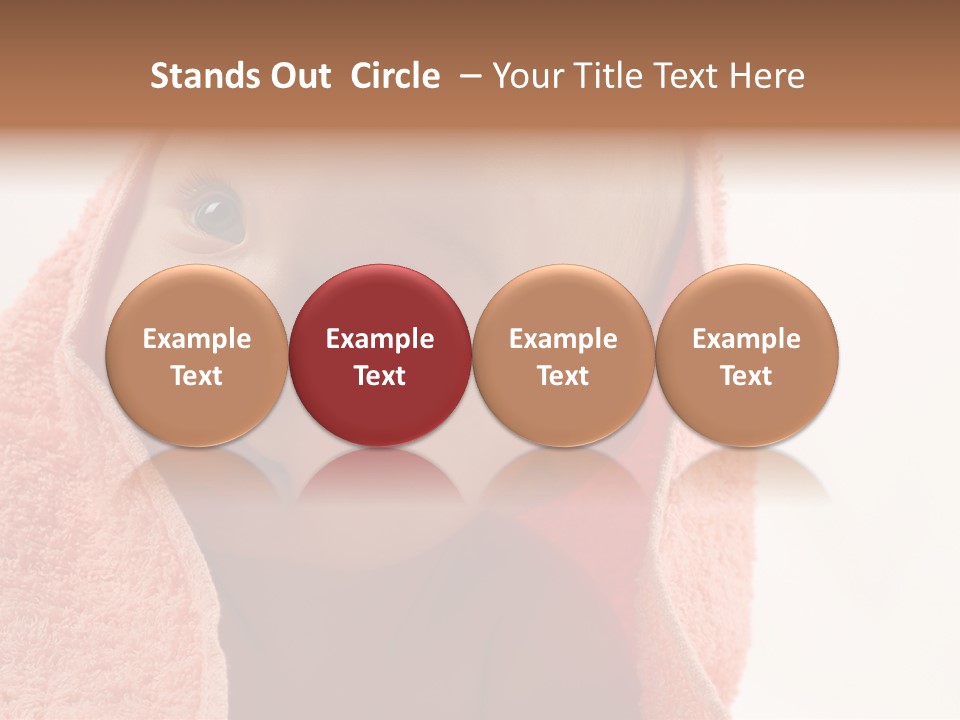 Healthy Baby Sweet PowerPoint Template