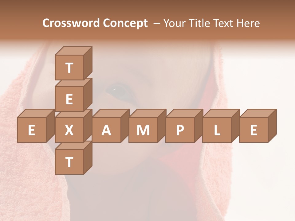 Healthy Baby Sweet PowerPoint Template