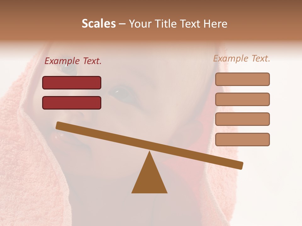 Healthy Baby Sweet PowerPoint Template