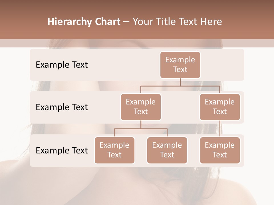 A Beautiful Woman With Blue Eyes Is Posing For A Picture PowerPoint Template