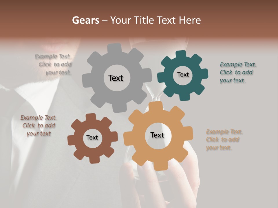 Sun Blue Diving PowerPoint Template