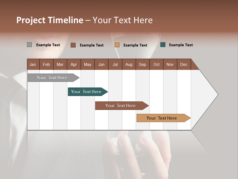 Sun Blue Diving PowerPoint Template