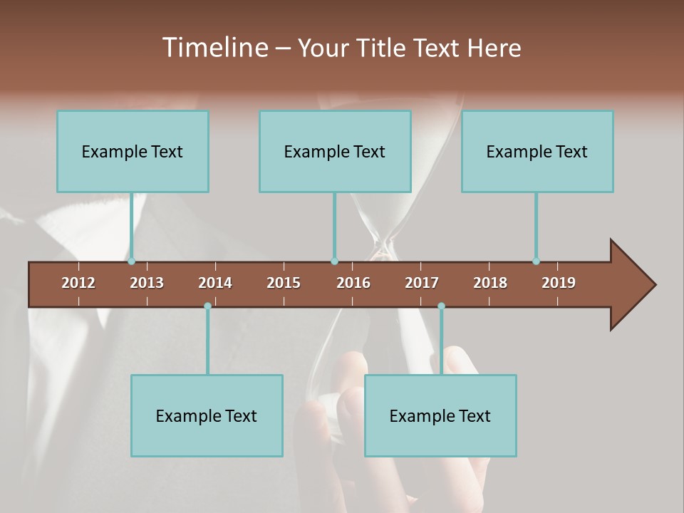 Sun Blue Diving PowerPoint Template