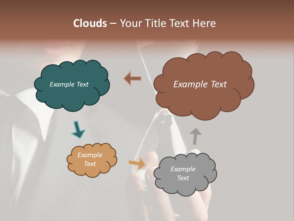 Sun Blue Diving PowerPoint Template
