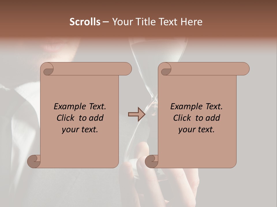 Sun Blue Diving PowerPoint Template