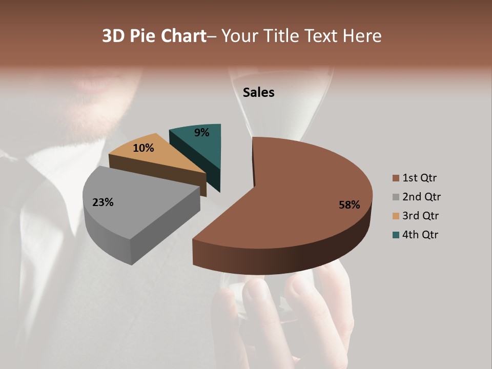 Sun Blue Diving PowerPoint Template