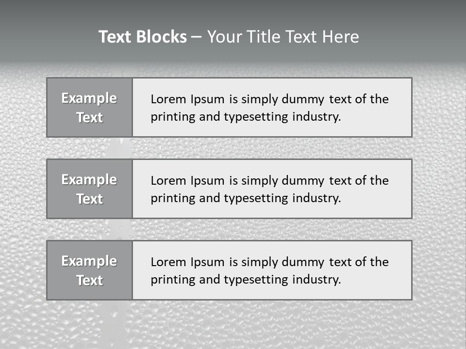 Reflections Sport Resort PowerPoint Template