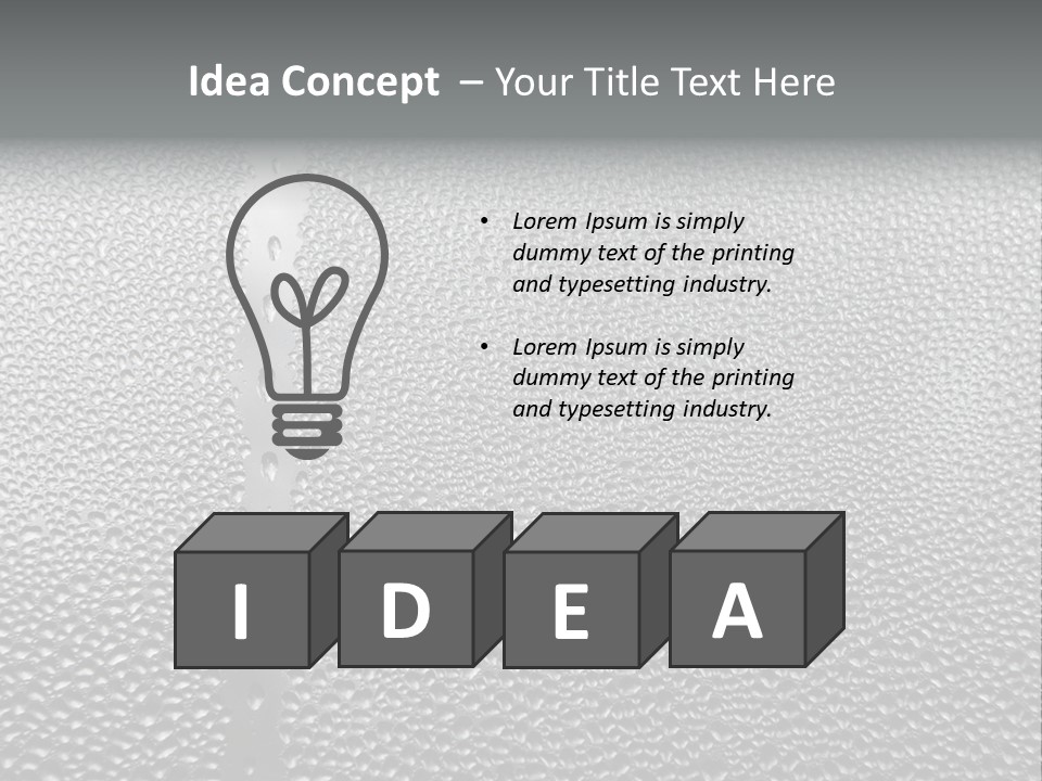 Reflections Sport Resort PowerPoint Template