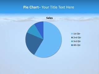 Sun Blue Diving PowerPoint Template