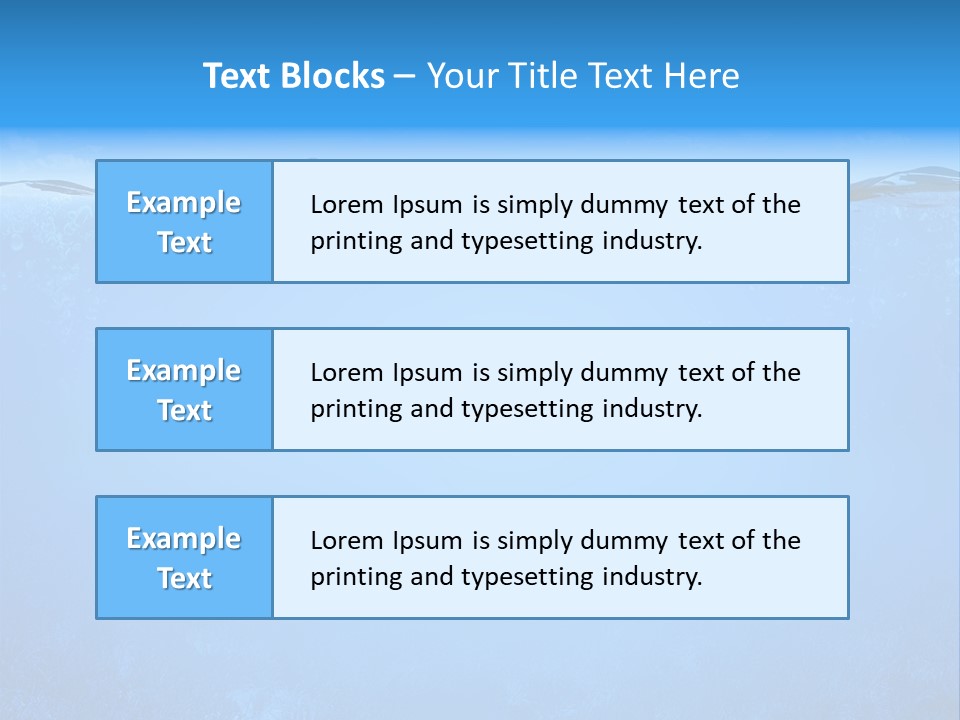 Sun Blue Diving PowerPoint Template