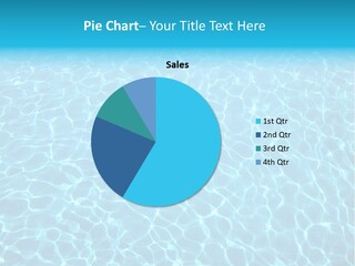 Ripple Tranquil Swimming Pool PowerPoint Template