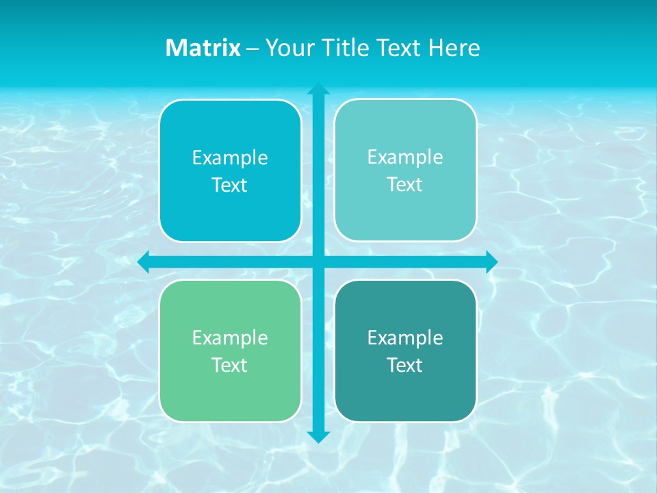 Reflections Sport Resort PowerPoint Template