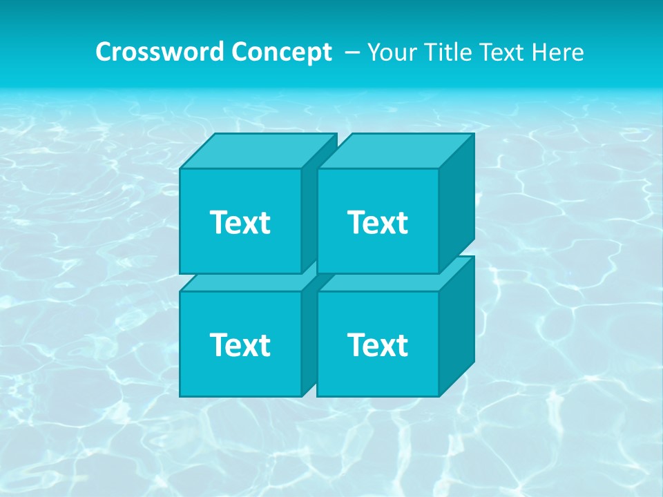 Reflections Sport Resort PowerPoint Template