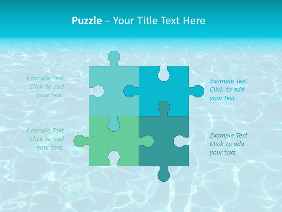 Reflections Sport Resort PowerPoint Template