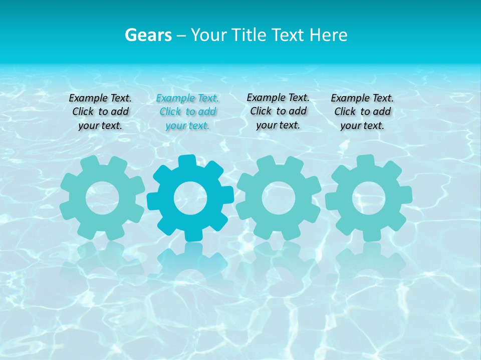 Reflections Sport Resort PowerPoint Template