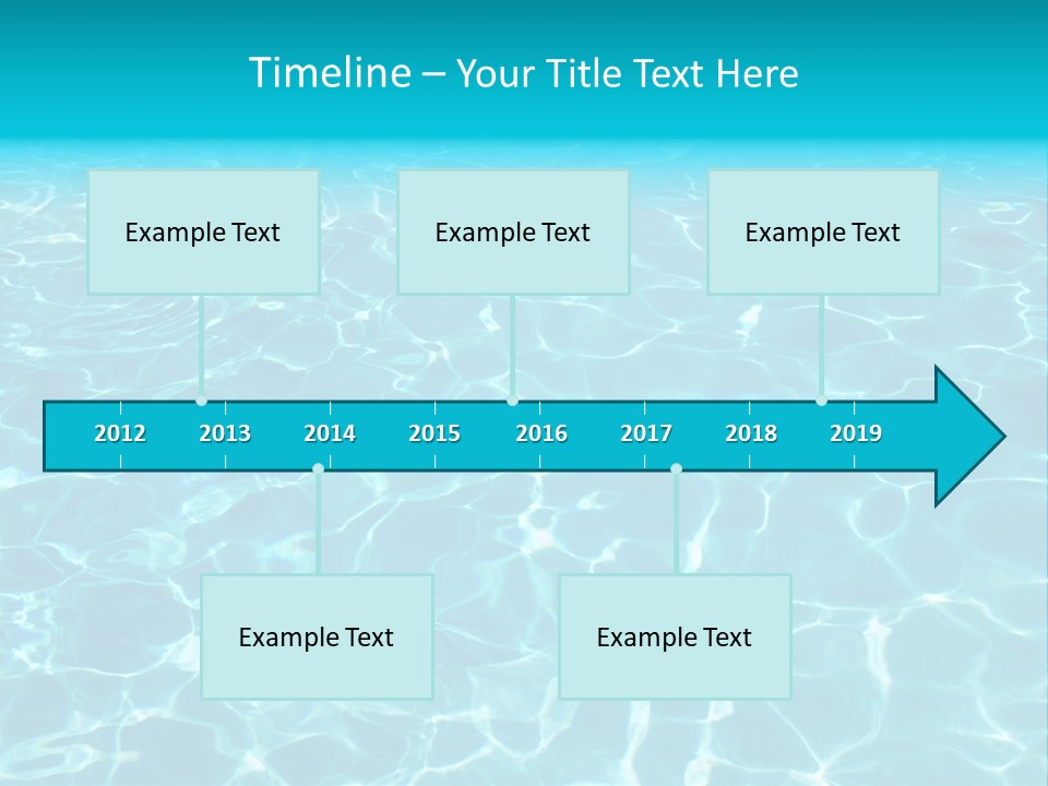 Reflections Sport Resort PowerPoint Template