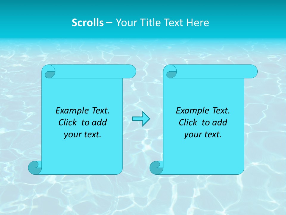 Reflections Sport Resort PowerPoint Template