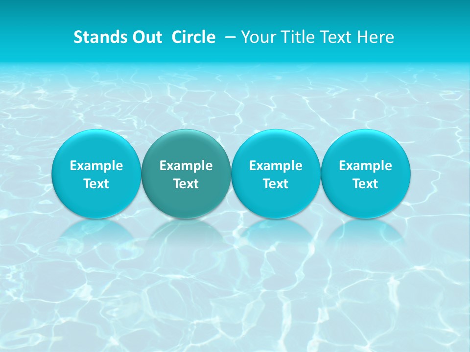 Reflections Sport Resort PowerPoint Template