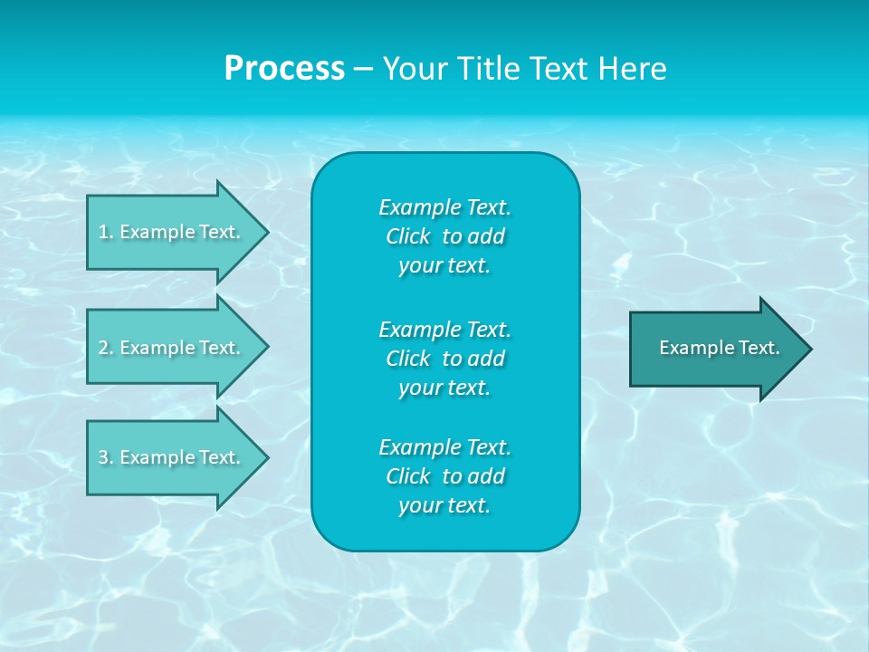 Reflections Sport Resort PowerPoint Template