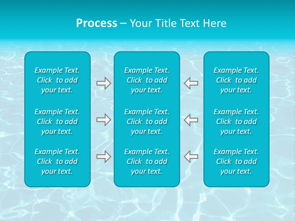 Reflections Sport Resort PowerPoint Template