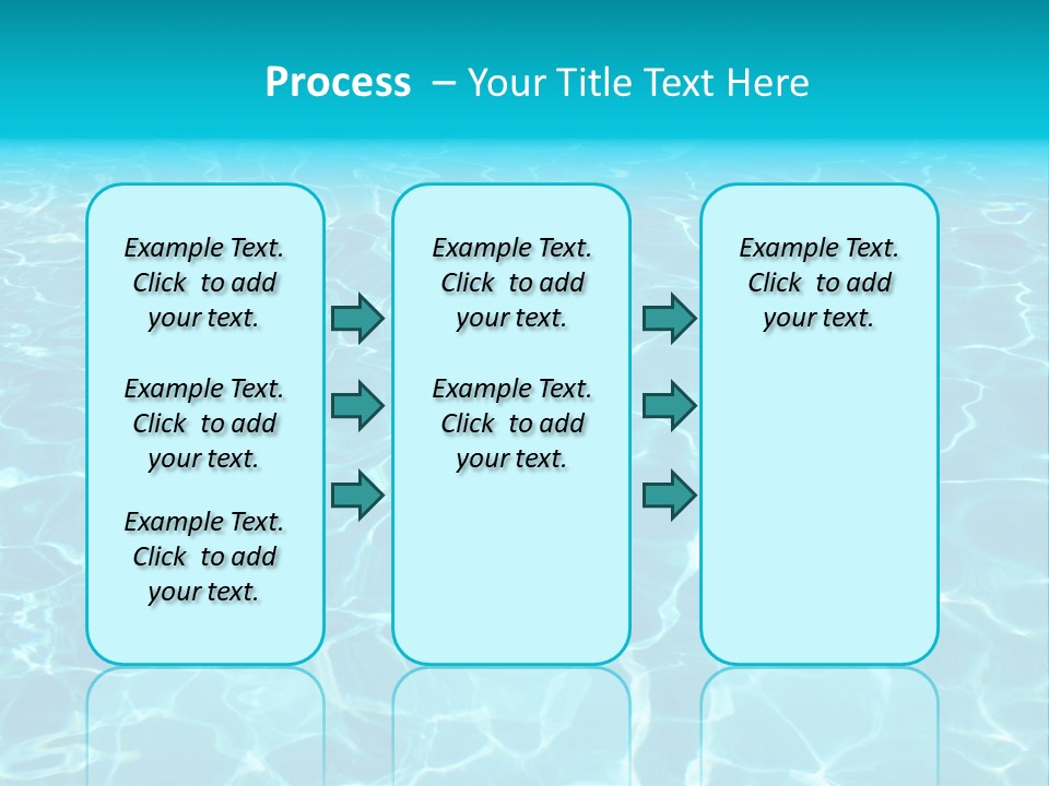 Reflections Sport Resort PowerPoint Template