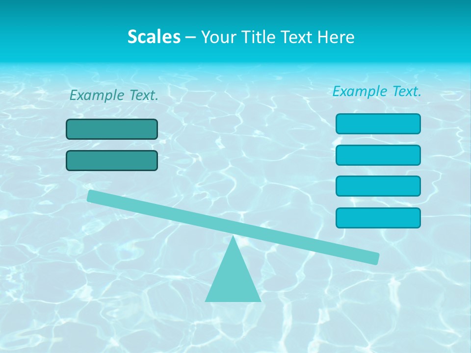 Reflections Sport Resort PowerPoint Template