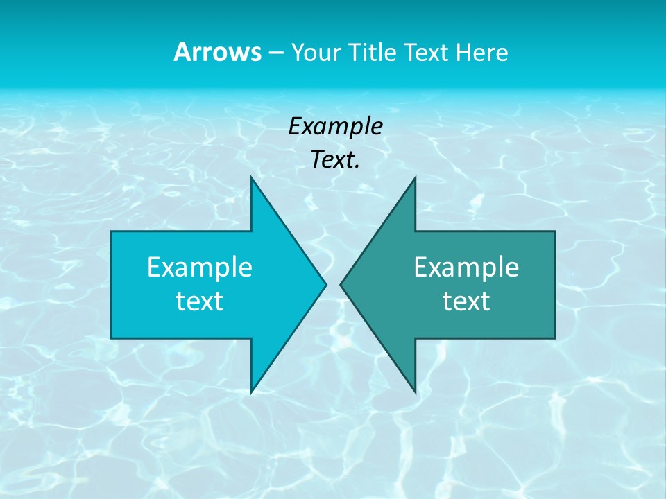 Reflections Sport Resort PowerPoint Template