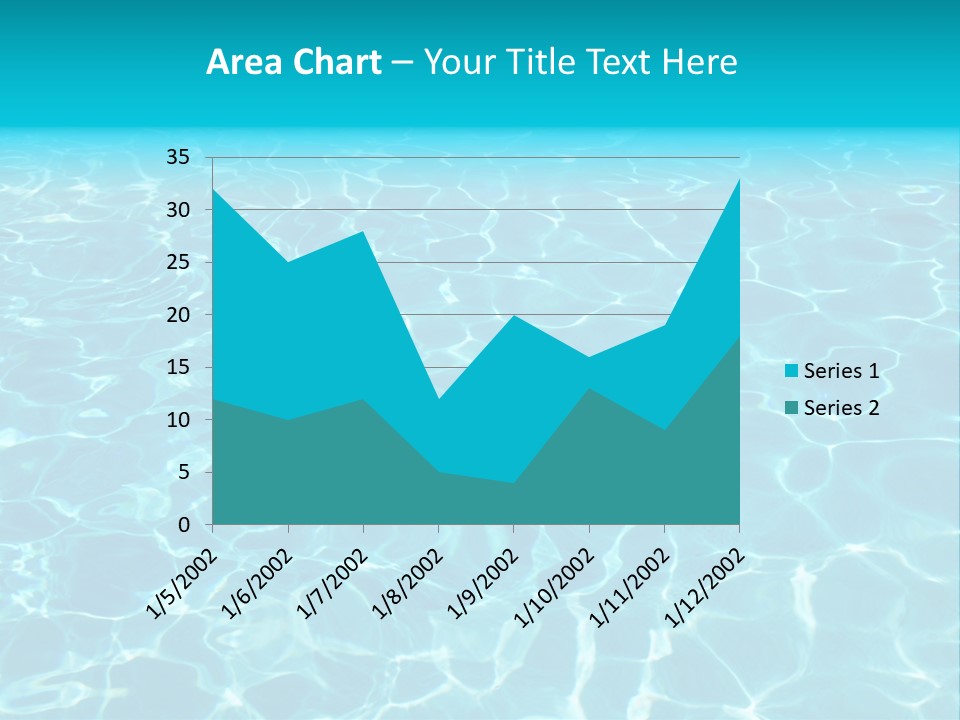 Reflections Sport Resort PowerPoint Template