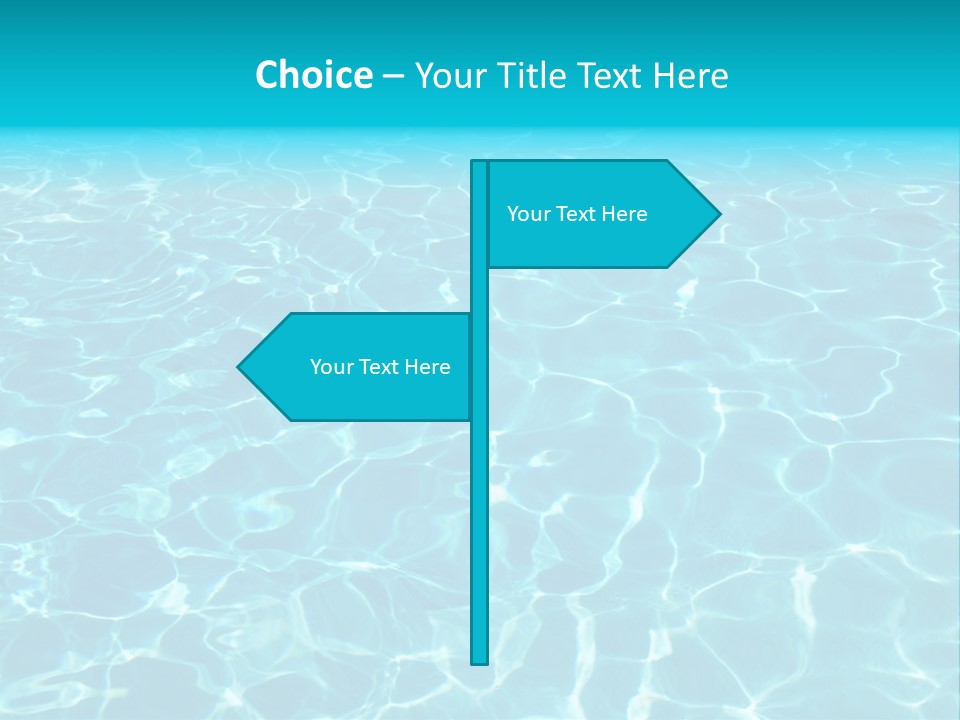 Reflections Sport Resort PowerPoint Template