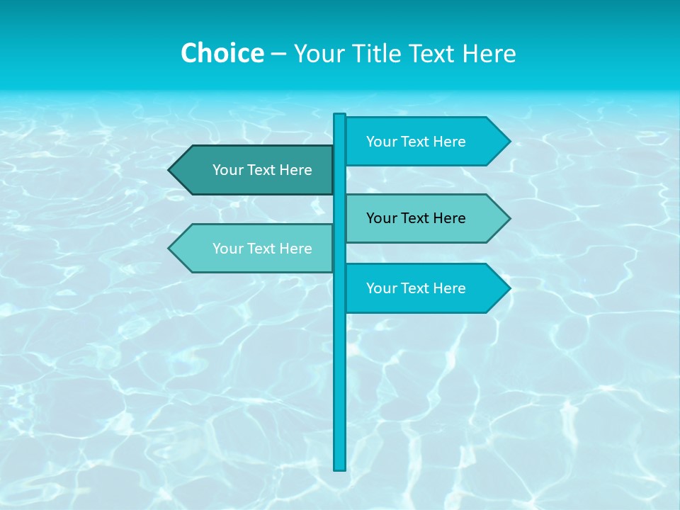 Reflections Sport Resort PowerPoint Template