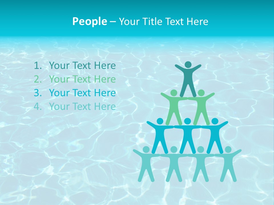 Reflections Sport Resort PowerPoint Template