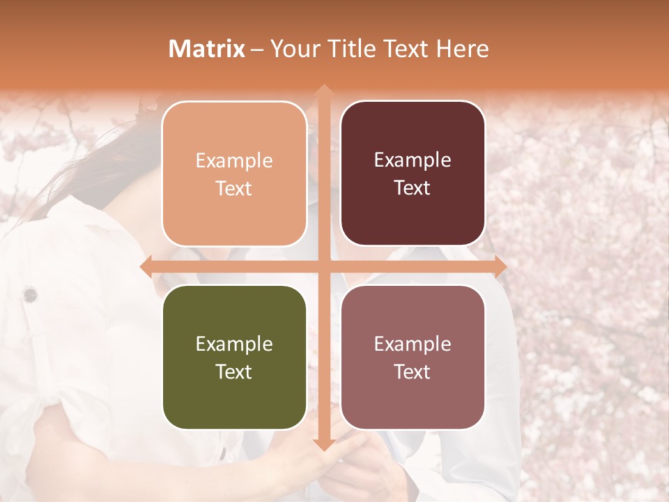 Ostern People Eltern PowerPoint Template